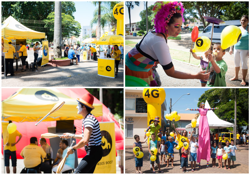 Eventos ON Internet 4G
